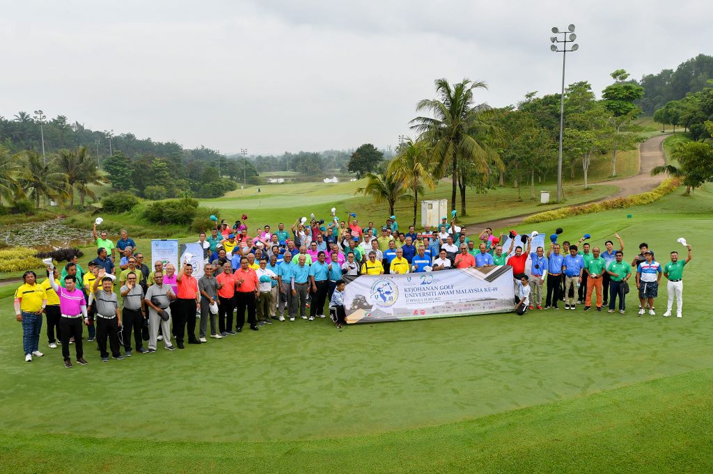 Kejohanan Golf erat hubungan kekeluargaan antara UA