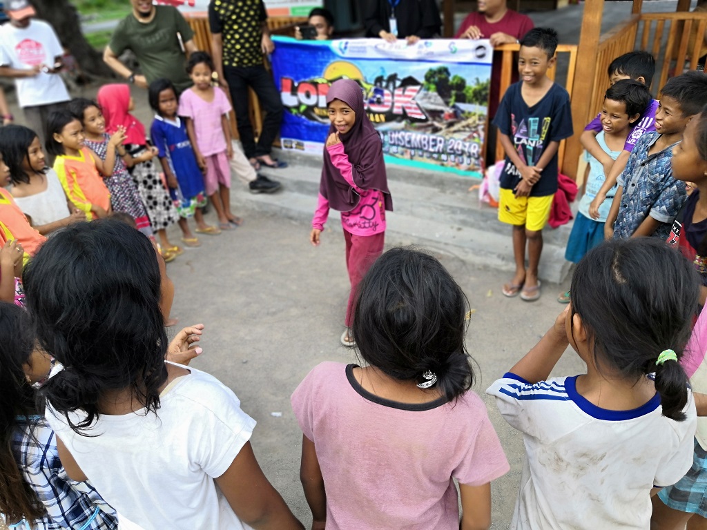 Mahasiswa UMP Bantu Mangsa Gempa Lombok