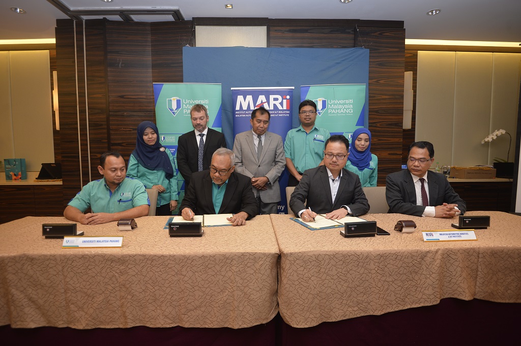 MARii AND UMP INK MoU TO EXPAND TECHNOLOGY EXPERTISE THROUGH NEW ACADEMIC PROGRAMMES