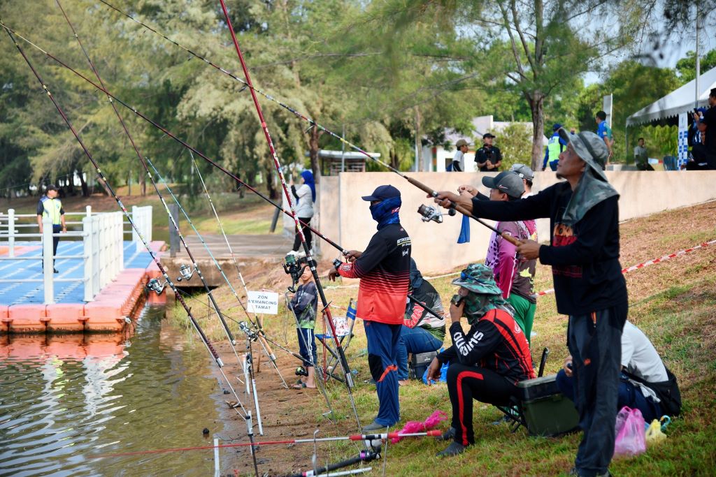 UMPSA Lake attracts anglers for UMPSA's 21st Anniversary Celebration