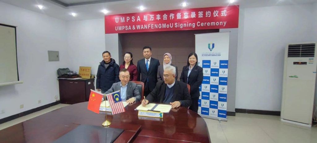 UMPSA jalin kerjasama dengan rakan industri di China