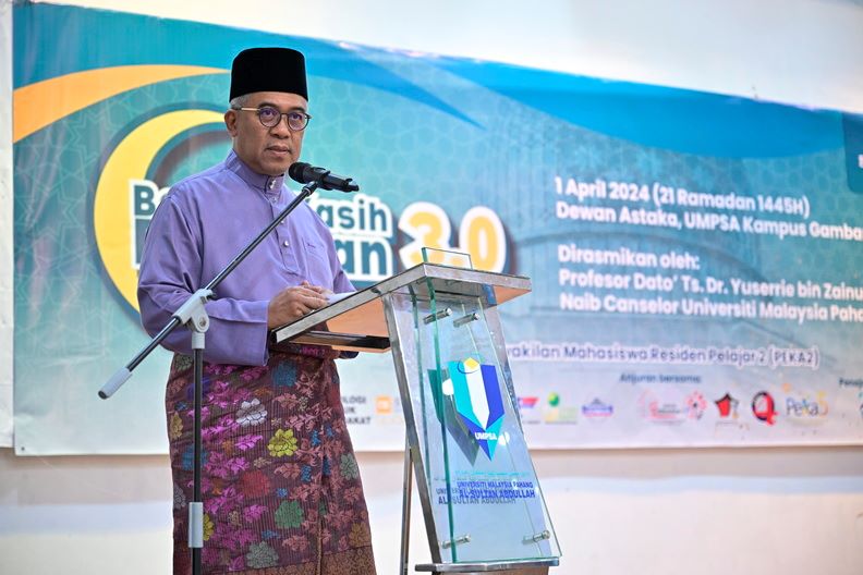 UMPSA strengthens its relationship with the community through the Belaian Kasih Ramadan 3.0 Programme