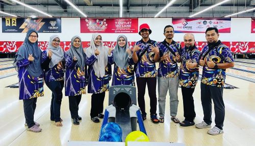 Tenpin Bowling UMP women’s team won gold medal in 2023 East Coast IPT Tenpin Bowling Championship Series 3