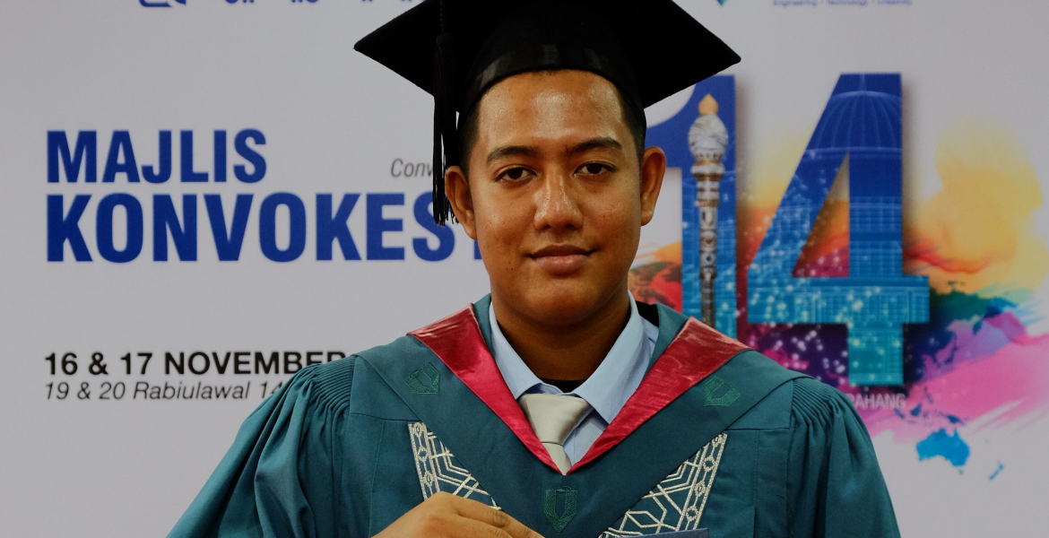 UMP–HsKA Dual-Degree graduate, Mohammed Shafiq is active in sports