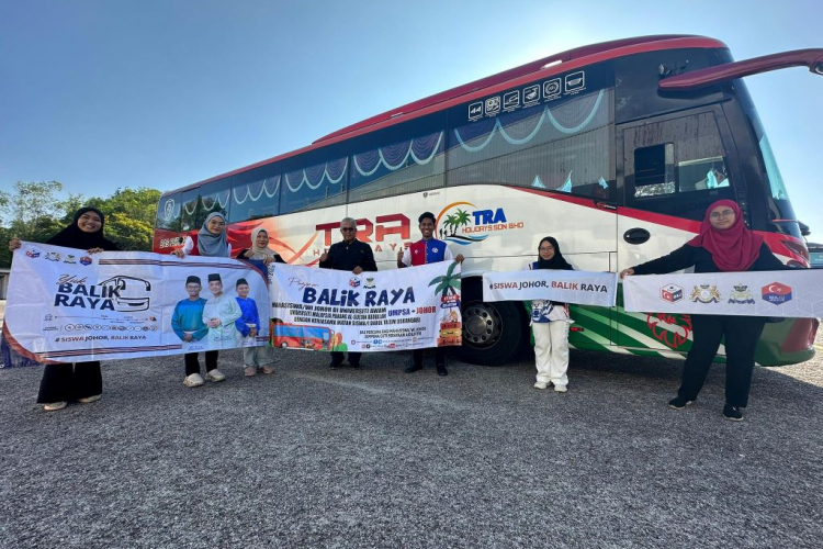 UMPSA sedia 17 bas manfaat 600 pelajar balik kampung sambut Aidilfitri