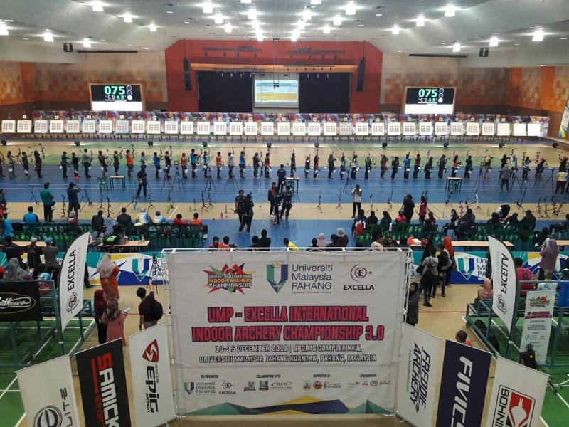 555 atlet berkampung di Kejohanan Memanah UMP-Excella International Indoor Archery Championships 3.0