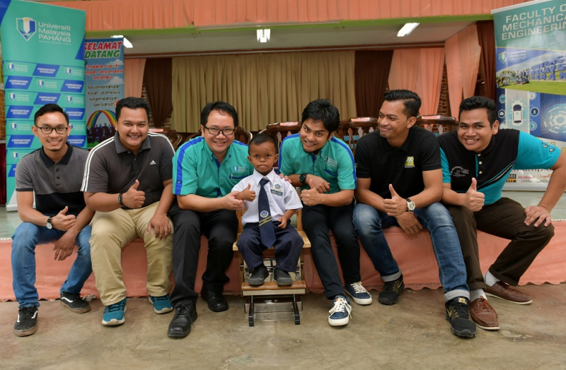 Special GRIT chair for Muhammad Amirul