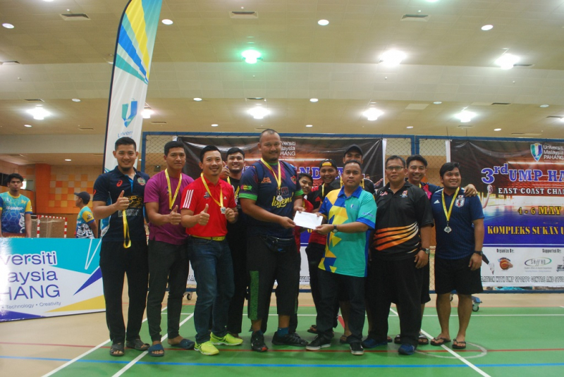 Penganjuran 3rd UMP Handball medan pemilihan pemain negara ke Sukan Asia Jakarta 2018