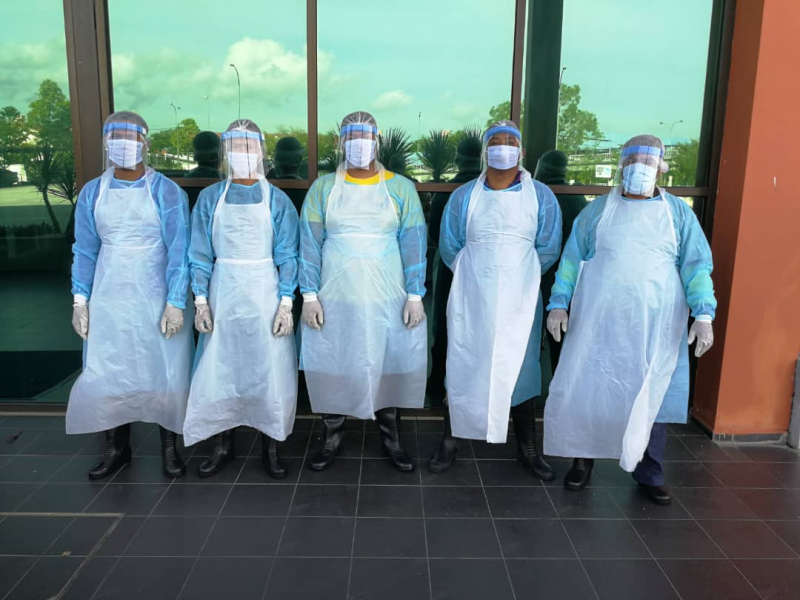 UMP Campus Successfully Disinfected and Welcomes Its Workforce