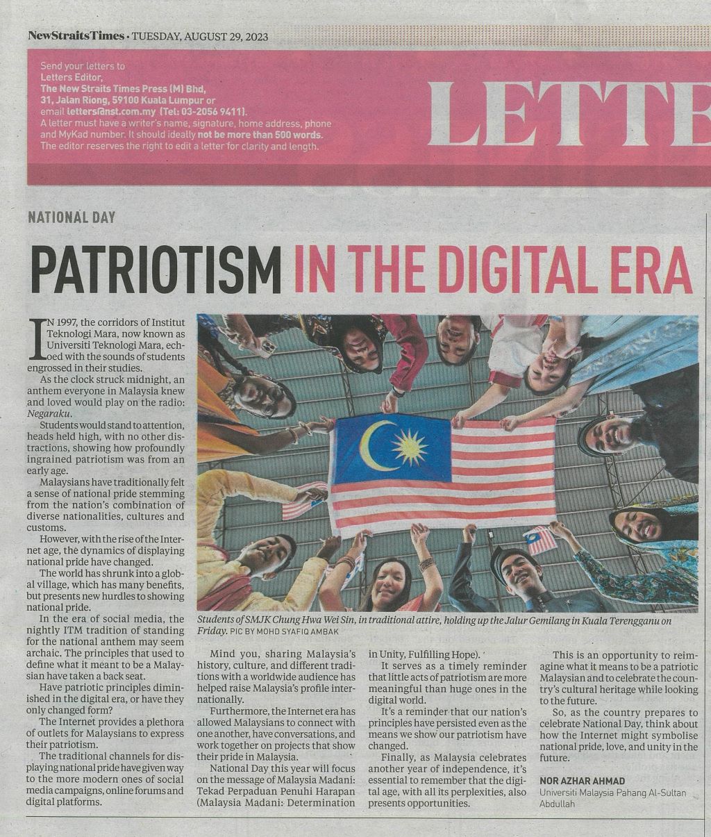 Patriotism in the digital era
