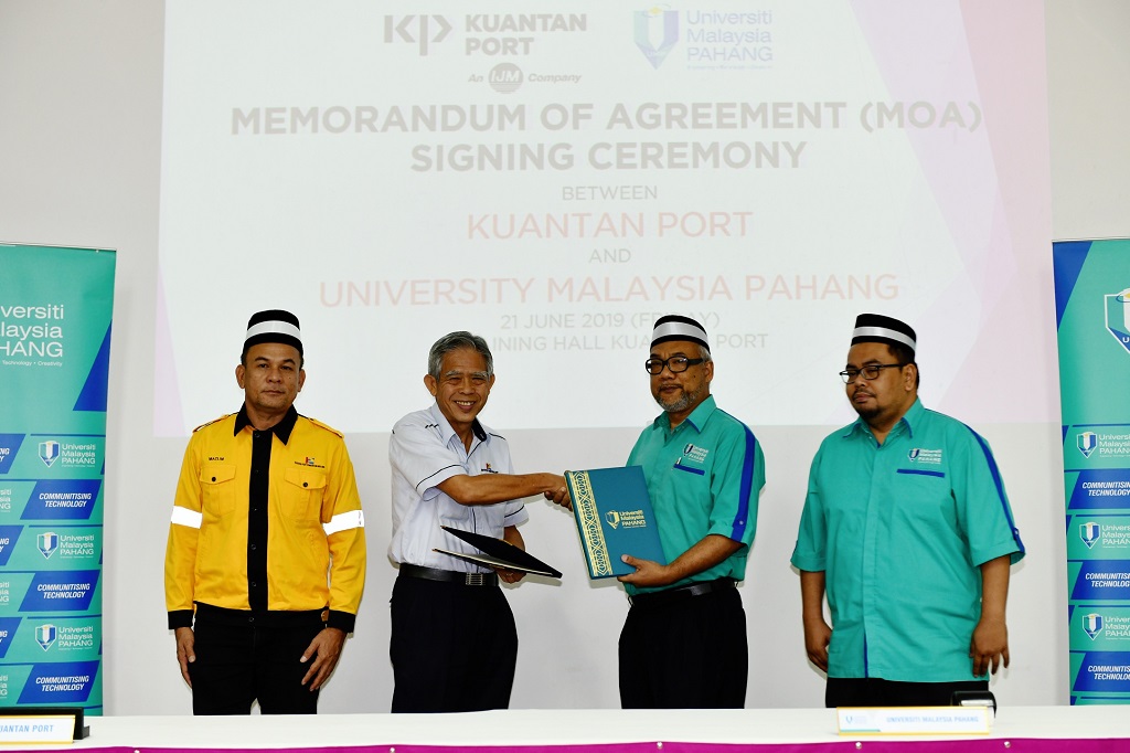 Ump Kuantan Port Signed Moa To Enhance Corporate Governance Ump News