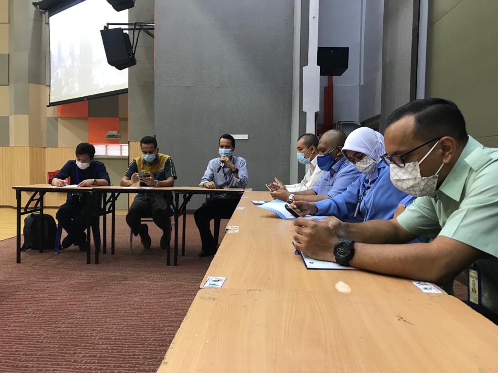PKD Pekan, CITF tinjau persiapan UMP sebagai Pusat Pemberian Vaksin