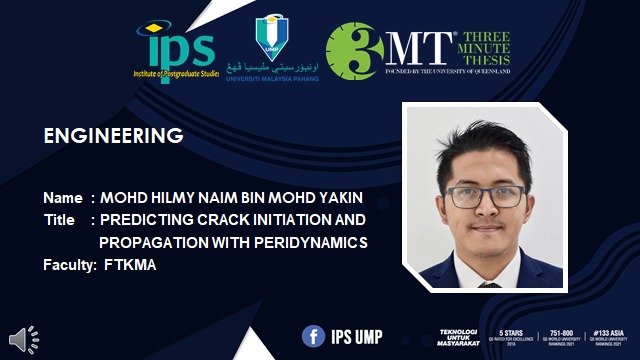 UMP PhD student excel in national-level 3MT Competition