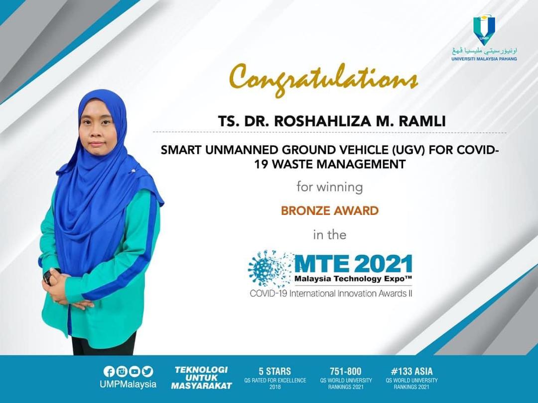UMP research recognised for special awards in MTE
