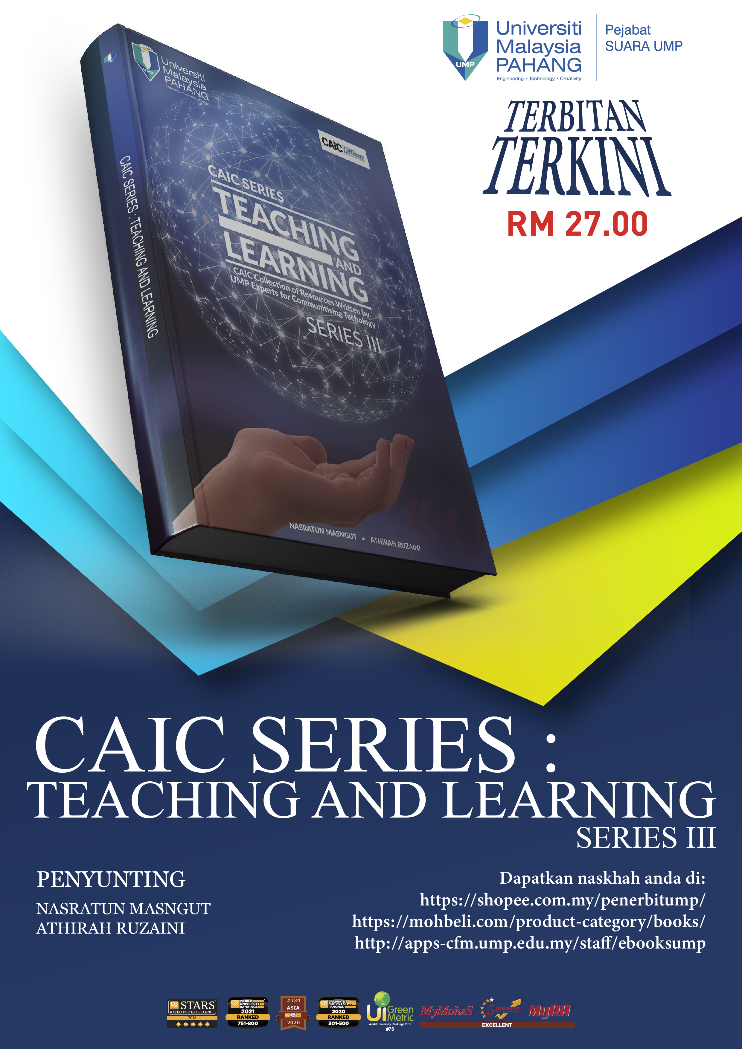 CAIC SERIES: Teaching and Learning: CAIC Collection of Resources Written by UMP Experts for Communitising Technology  (3rd Series)