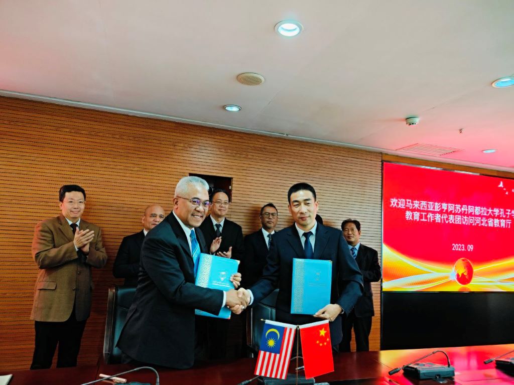 UMPSA meterai kerjasama dengan 3 institusi di Hebei