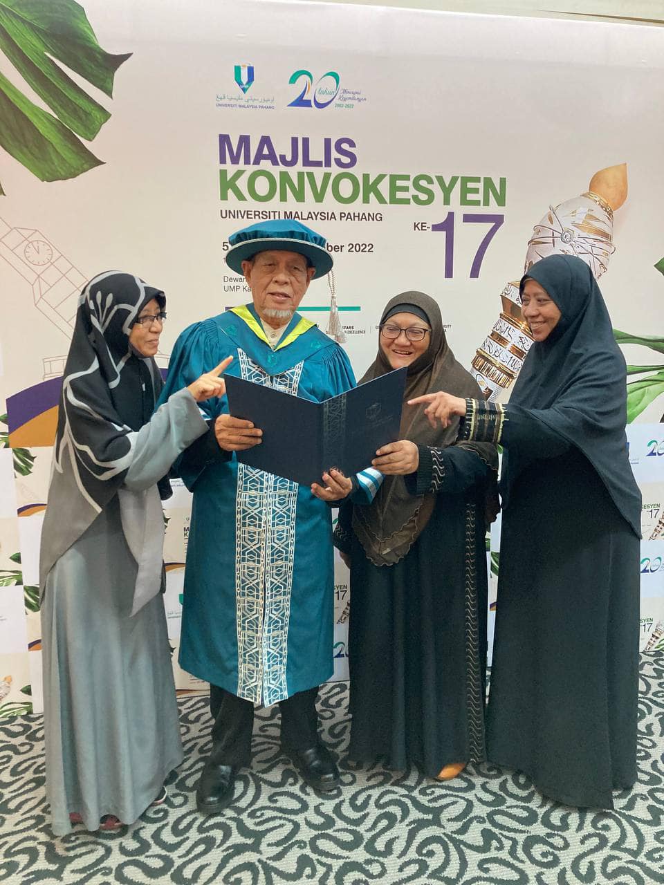 Age 83 is not a hindrance Dr. Jahid gets a second PhD