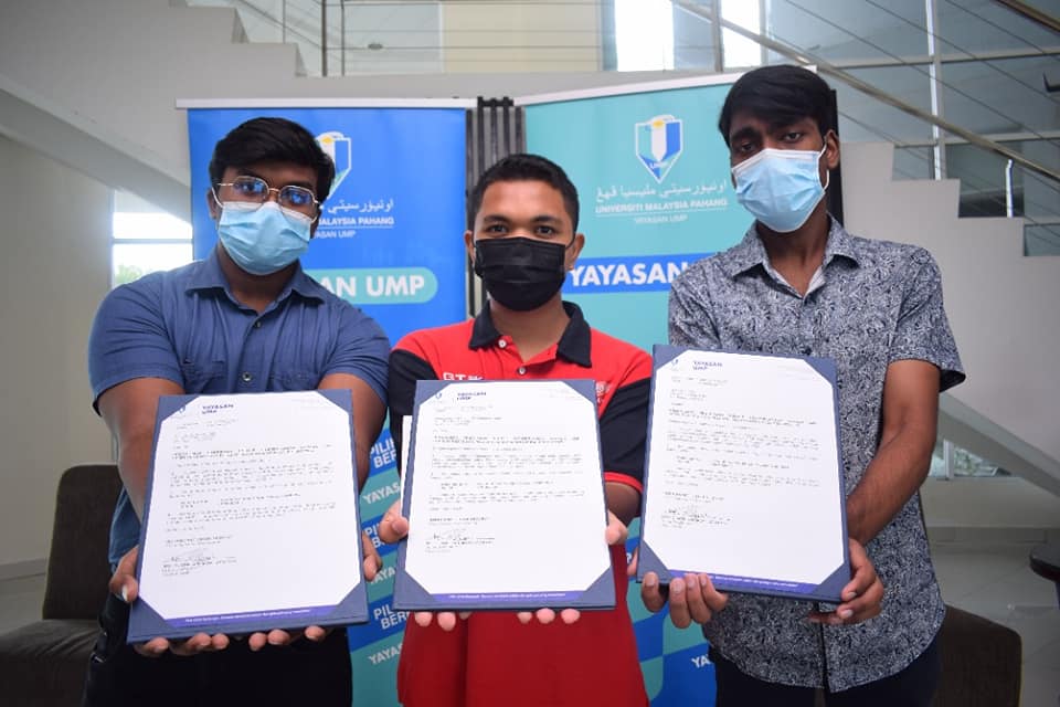 150  pelajar baharu terima Insentif Kecemerlangan Yayasan UMP 