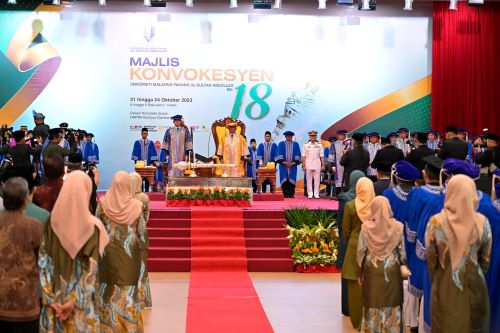 KDYMM Regent of Pahang, Tengku Hassanal Ibrahim Alam Shah proclaimed as UMPSA's Pro-Chancellor