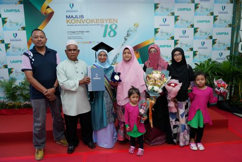 Nilai unik Kokurikulum UMPSA hasilkan kejayaan buat Siti Nurfazlina 