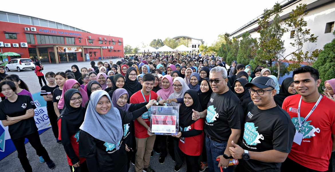500 participants took part in UMP Charity Run for Palu Humanitarian Mission fund