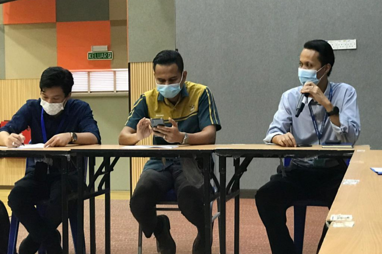 Pekan PKD, CITF oversee UMP preparation as Vaccine Administering Centre