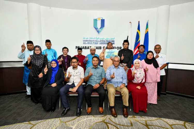 Petugas dan pelatih Pertubuhan Pemulihan Dalam Komuniti (PPDK Damai) Pekan UMPSA terima Bantuan Sekali Beri daripada Kerajaan Negeri Pahang