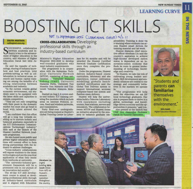 Boosting ICT Skills