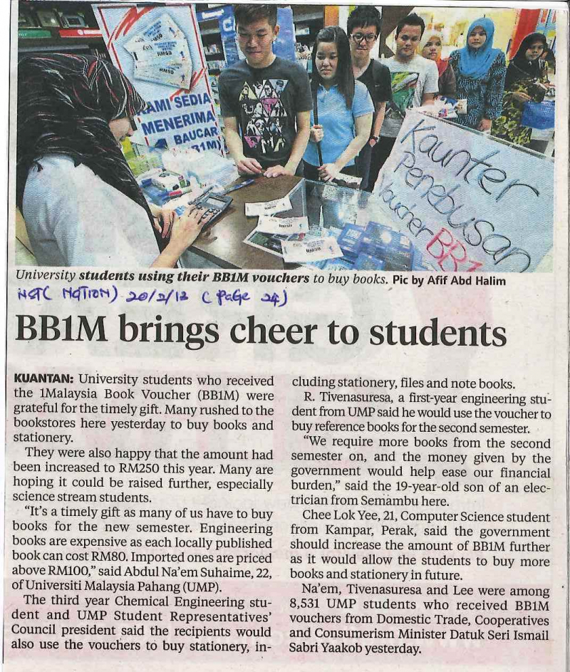 BB1M Brings Cheer To Students
