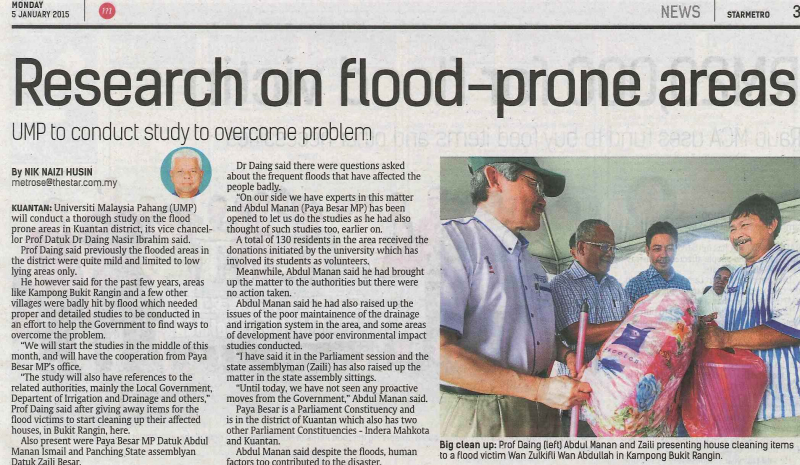 Research On Flood-Prone Areas