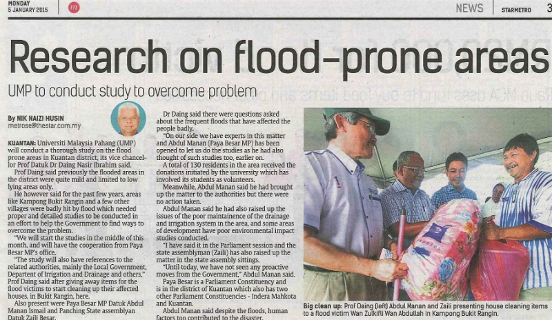 Research on Flood -prones areas