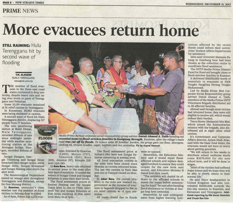 More Evacuees Return Home