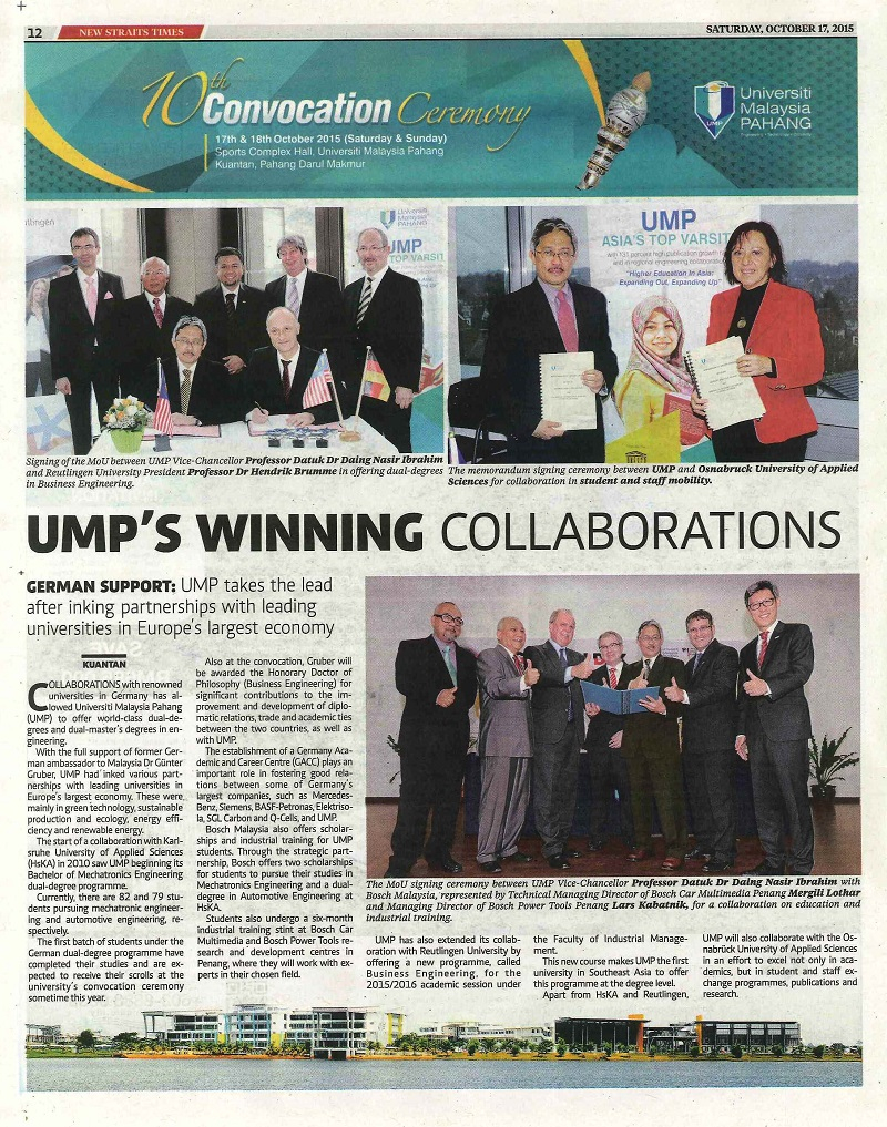 UMP's Winning Collaborations