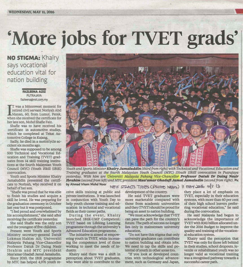 More jobs for TVET grads