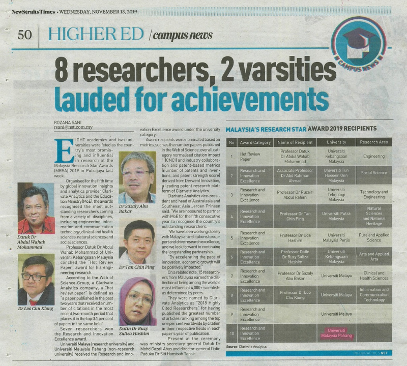 8 researchers, 2 varsities lauded for achievements 