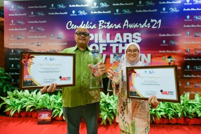 Dr. Nurul Azyyati and Mohd Safeirul named AAU winners
