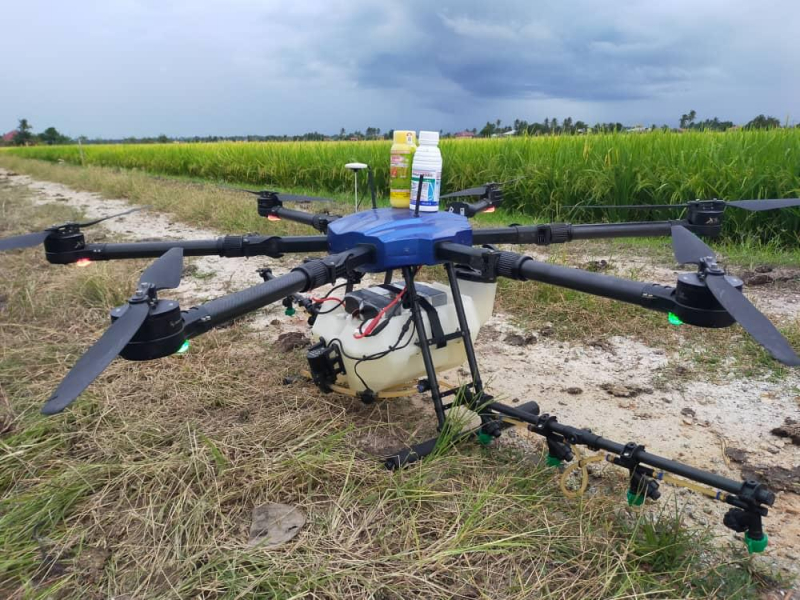 Teknologi dron merevolusikan sektor pertanian, perladangan demi kelestarian sumber makanan negara