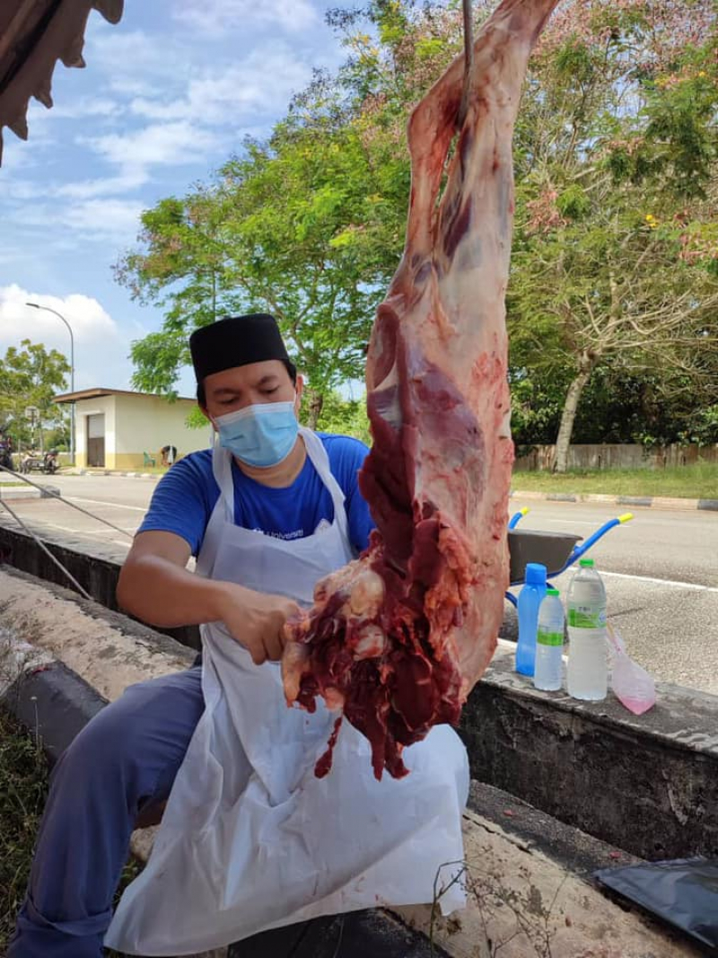 UMP distributes korban meat for 109 recipients to observe Aidiladha