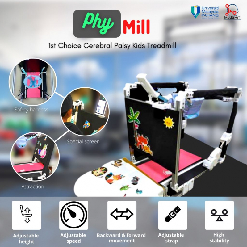 PhyMill helps children with cerebral palsy