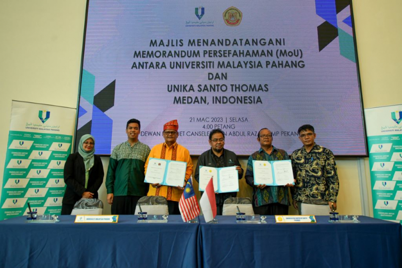 UMP meterai kerjasama dengan Universiti dari Indonesia