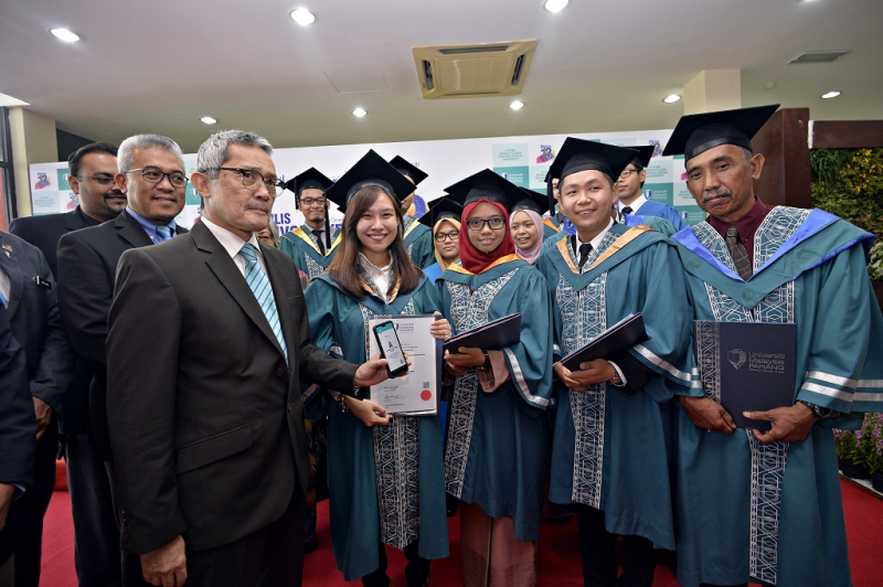 UMP the first public university in the country to use Blockchain Technology for cert validation for its 2,773 graduates