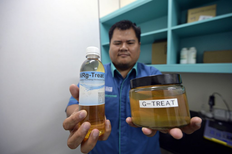 Ts. Mohd. Najib Penyelidik Usahawan Hasilkan Produk Rawatan Sisa Air Berminyak     