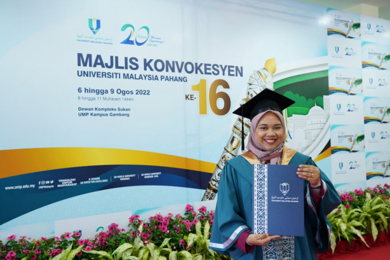  Kanser tidak halang Amira raih kejayaan penerima Anugerah Emas Universiti