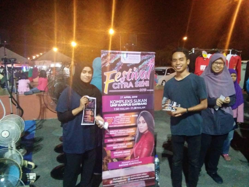 Penampilan Khas Dayang Nur Faizah dalam Festival Citra Seni UMP
