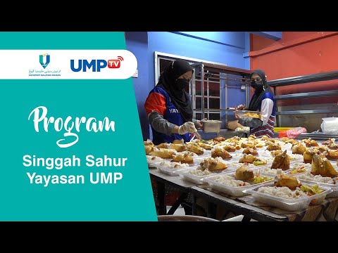 Program Singgah Sahur Yayasan UMP